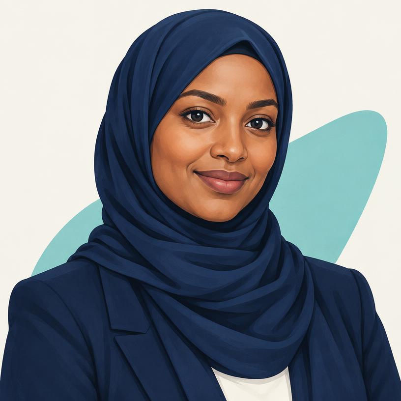 أمينة يوسف (Amina Yusuf) portrait